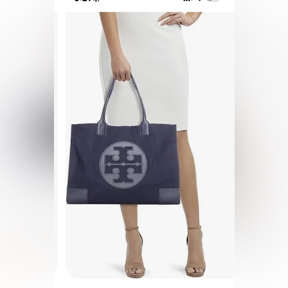 NWOT Tory Burch Ella Nylon Large Tote - Picture 14 of 14